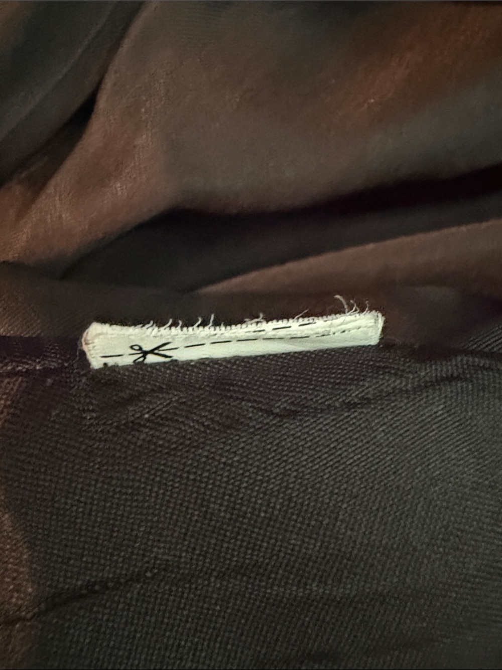 ZARA Camel Herringbone Longline Coat - Picture 12 of 12